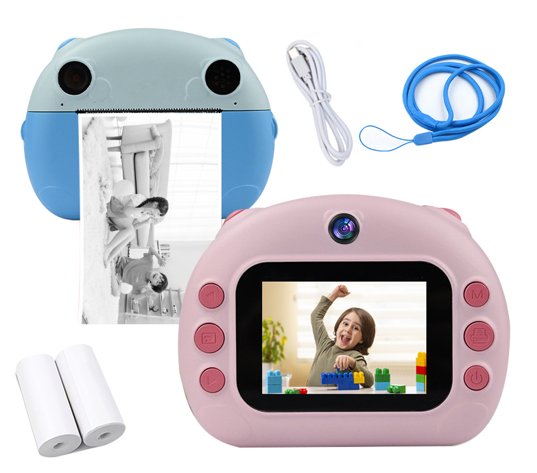 New Educational Toy Smart Children's Camera Photo Thermal Print Camera Hd Digital Video Camera Birthday Gift - Image 9