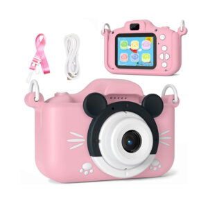 Mini Cartoon Digital Camera Kids Baby Educational Toy Mickey Photography Training Birthday Gifts