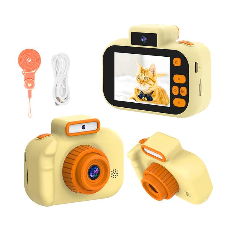 Cartoon Cute Kids Digital Camera Dual Camera 1080P HD Video Record for Puzzle Children's Toy Birthday Gift Kid Camera - Image 3