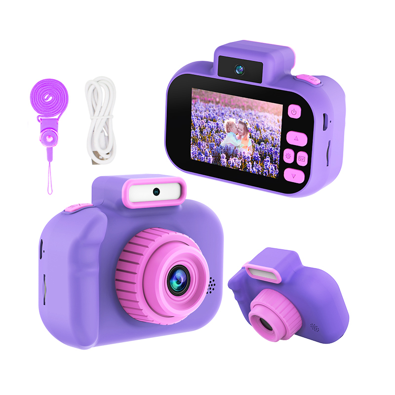 Cartoon Cute Kids Digital Camera Dual Camera 1080P HD Video Record for Puzzle Children's Toy Birthday Gift Kid Camera - Image 2