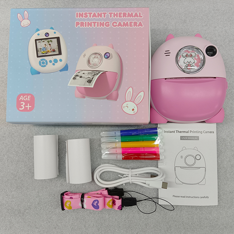 Instant Print Camera for Kids HD Digital Video Cameras for Toddler Portable Toy Christmas Birthday Gifts - Image 10