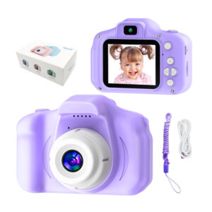 HD Camera SLR Action Rechargeable Cartoon Kids Digital Toy Mini Camera Baby Gifts HD 720p 1080p