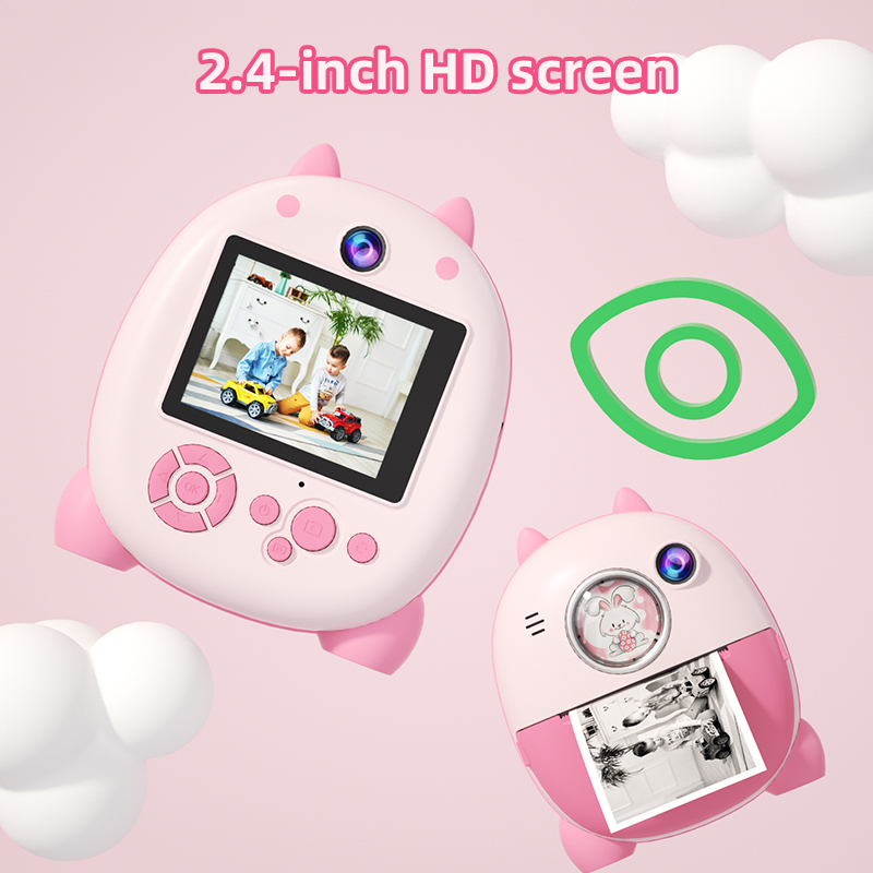 Instant Print Camera for Kids HD Digital Video Cameras for Toddler Portable Toy Christmas Birthday Gifts - Image 9
