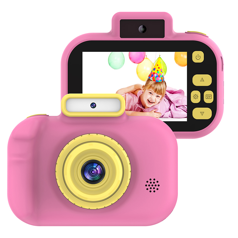 Cartoon Cute Kids Digital Camera Dual Camera 1080P HD Video Record for Puzzle Children's Toy Birthday Gift Kid Camera - Image 4