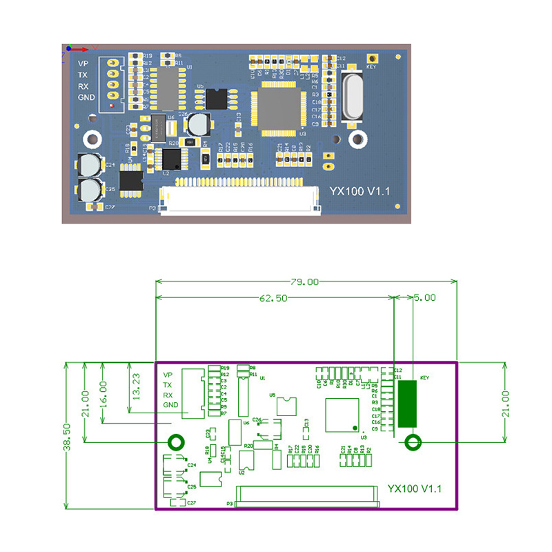 High-Resolution Thermal Printing Handheld Instant Camera PCBA Solution - Image 2
