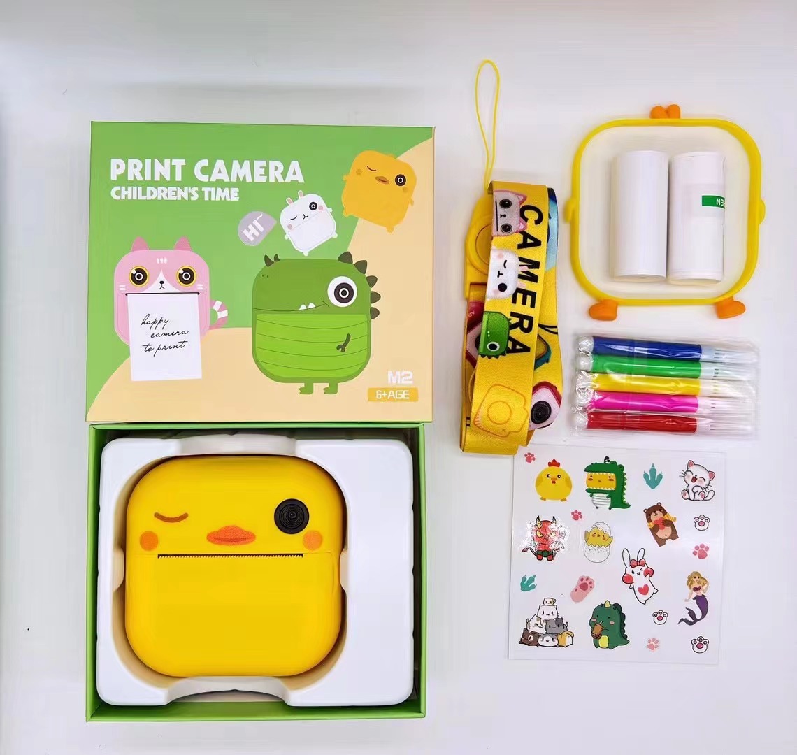 Instant Print Camera Kids Video Photography Digital Photo Camera Toys Mini Thermal Printer - Image 3