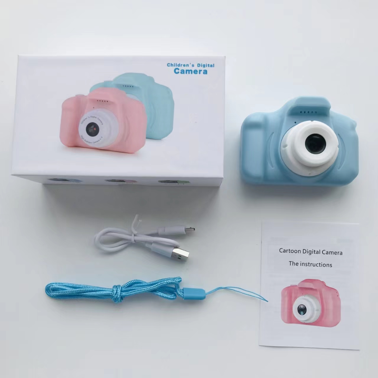 HD Camera SLR Action Rechargeable Cartoon Kids Digital Toy Mini Camera Baby Gifts HD 720p 1080p - Image 9