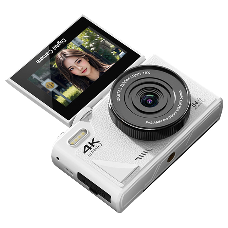 High quality 2.8-inch Ultra HD 4K 18X Zoom 1150mAh 1080P WIFI Video Flip Screen Selfies Retro Digital camera - Image 2