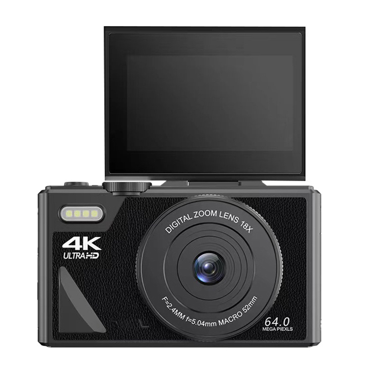 High quality 2.8-inch Ultra HD 4K 18X Zoom 1150mAh 1080P WIFI Video Flip Screen Selfies Retro Digital camera