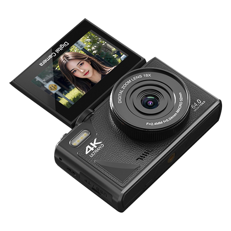 High quality 2.8-inch Ultra HD 4K 18X Zoom 1150mAh 1080P WIFI Video Flip Screen Selfies Retro Digital camera - Image 3